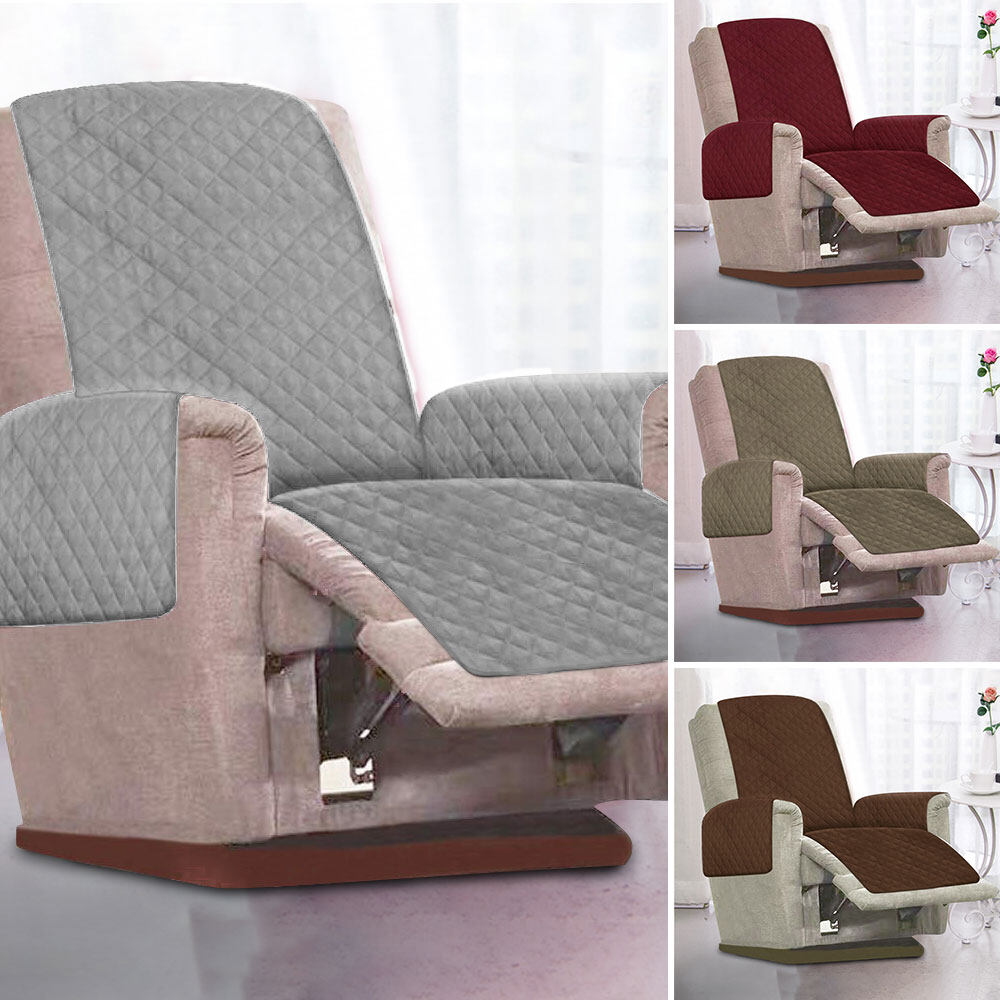 1 Seater Chair Sofa Couch Recliner Covers Slipcover Mat Furniture 1 Seater Chair Sofa Couch Recliner