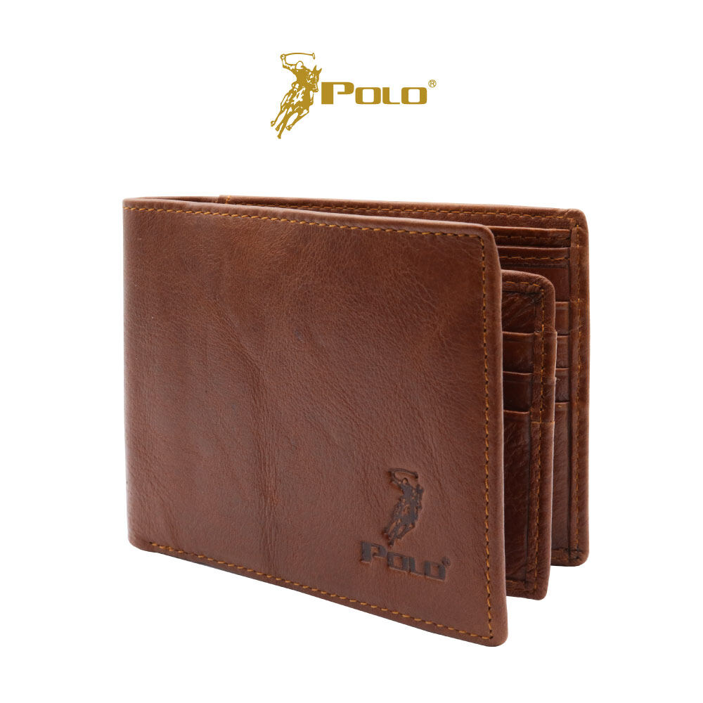 Polo trifold clearance wallet