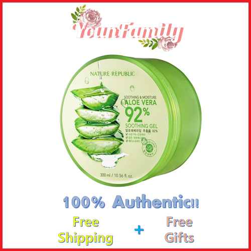 Soothing & moisture aloe vera 92% soothing gel 300ml