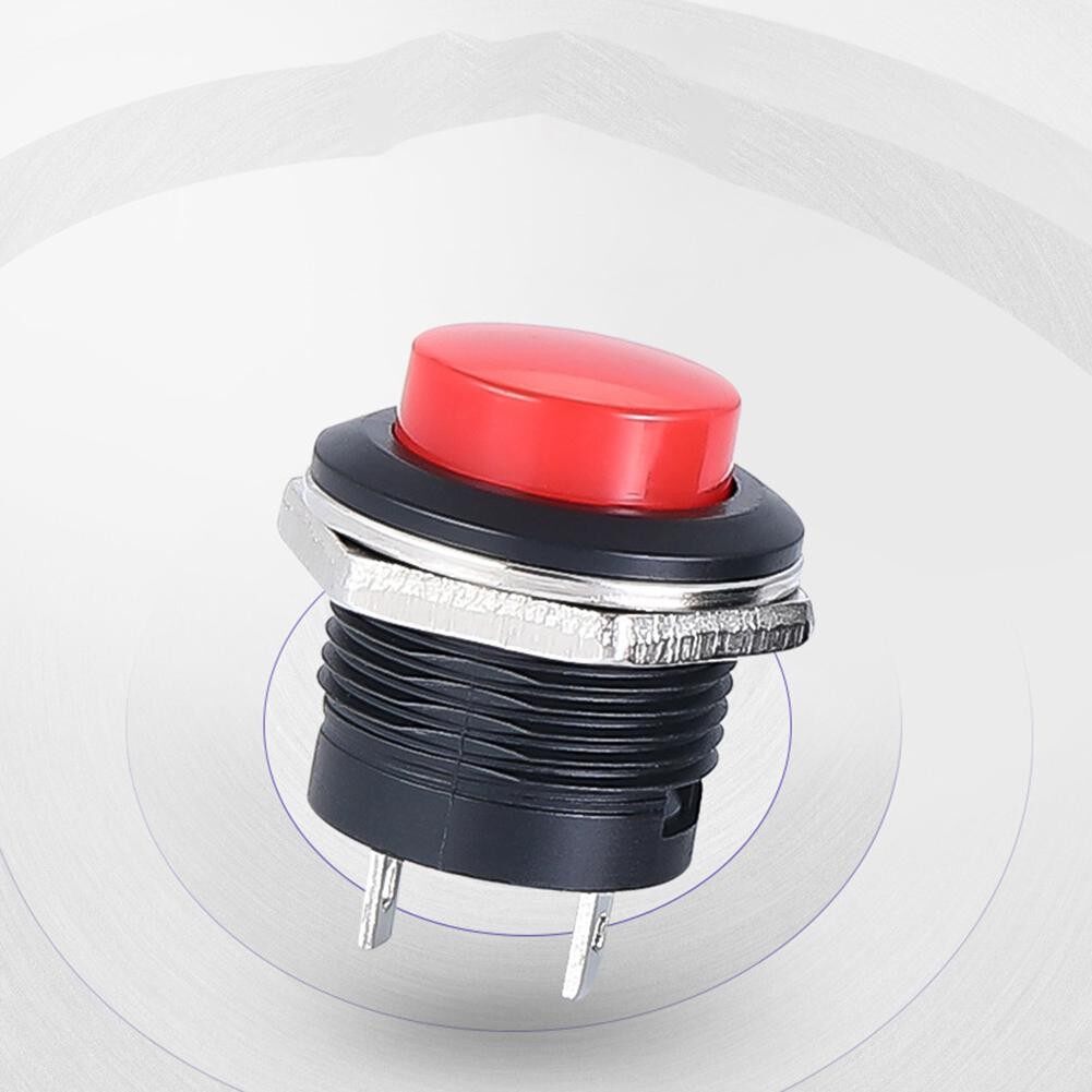 New Waterproof 12V Starter Switch Boat Horn Momentary Push Button Metal