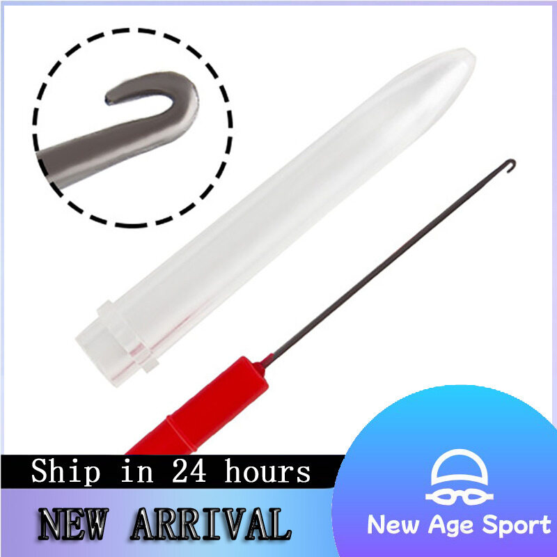 1pc/4pcs Fishing Needle Splicing Tool With Anti-slip Handle Stainless Steel Fishing Bait Kit Fishing Accessories