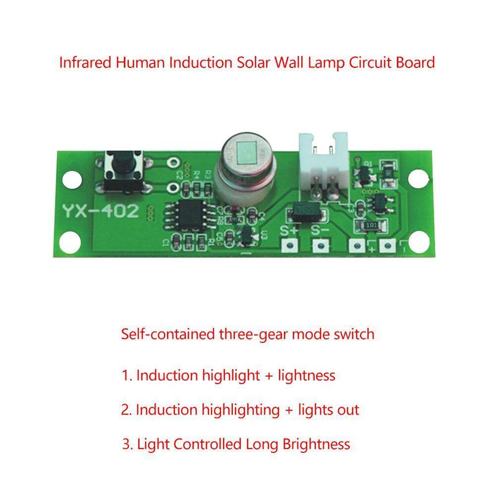 [HOSPORT] Đèn Năng Lượng Mặt Trời 3.7V Bảng Mạch Điều Khiển Cảm Biến Điều Khiển Đèn Ngủ