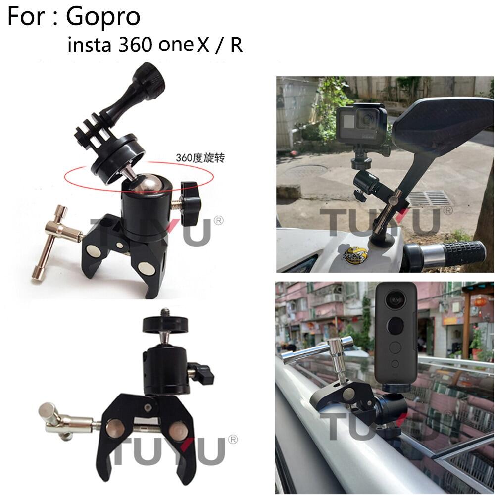 TUYU For Insta 360 Camera Bicycle Mount Bike Motorcycle Bracket Holder
