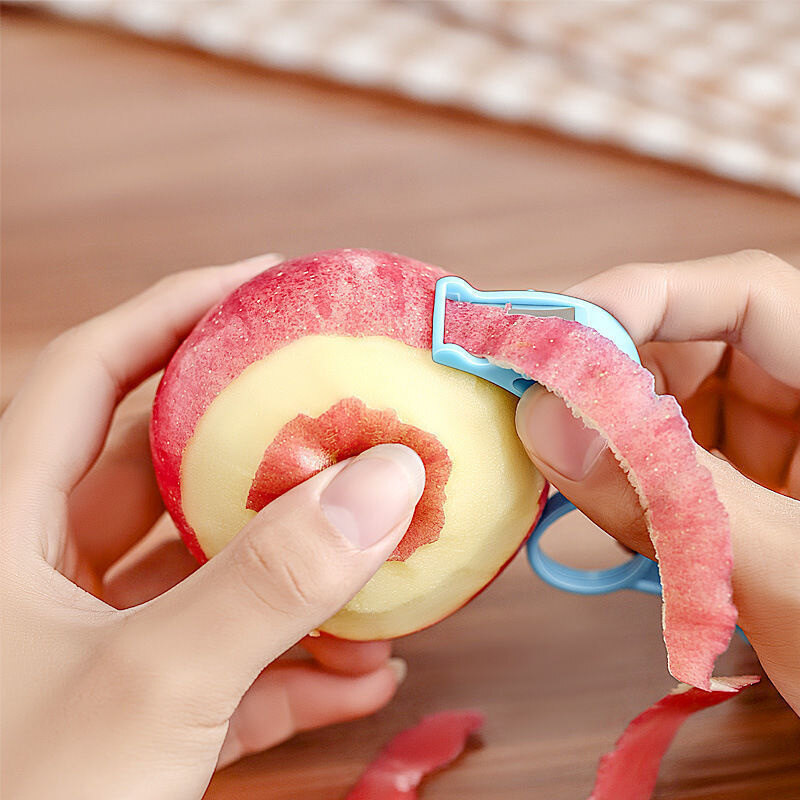 Multifunctional Fruit and Vegetable Peeler Compact Ring Continuous Scraping Tool Apple Peeler Household Kitchen Gadget Accessories