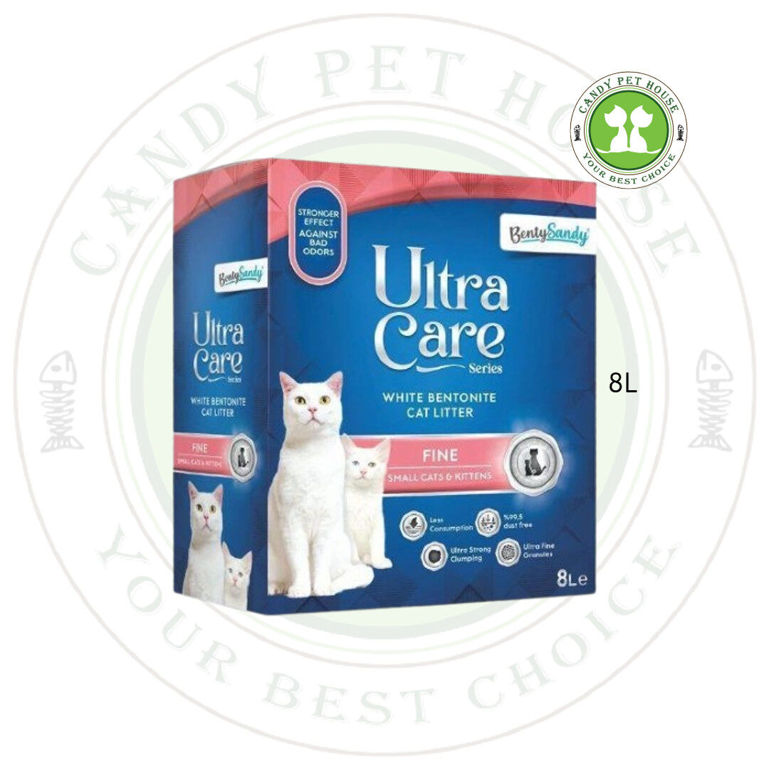 Benty Sandy Ultra Care 8L / White Bentonite Cat Litters Lazada