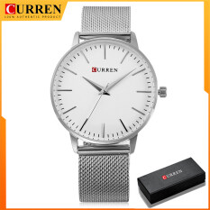CURREN Đồng Hồ Nữ Thời Trang Thương Hiệu Hàng Đầu, Đồng Hồ Đeo Tay Thạch Anh Chống Nước Đơn Giản Sang Trọng Cho Nữ
