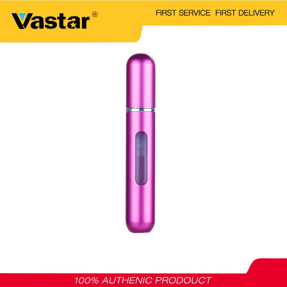 Vastar Chai nước hoa rỗng 8ml có thể bơm lại vừa vặn trong ví dùng để chiết nước hoa khi...