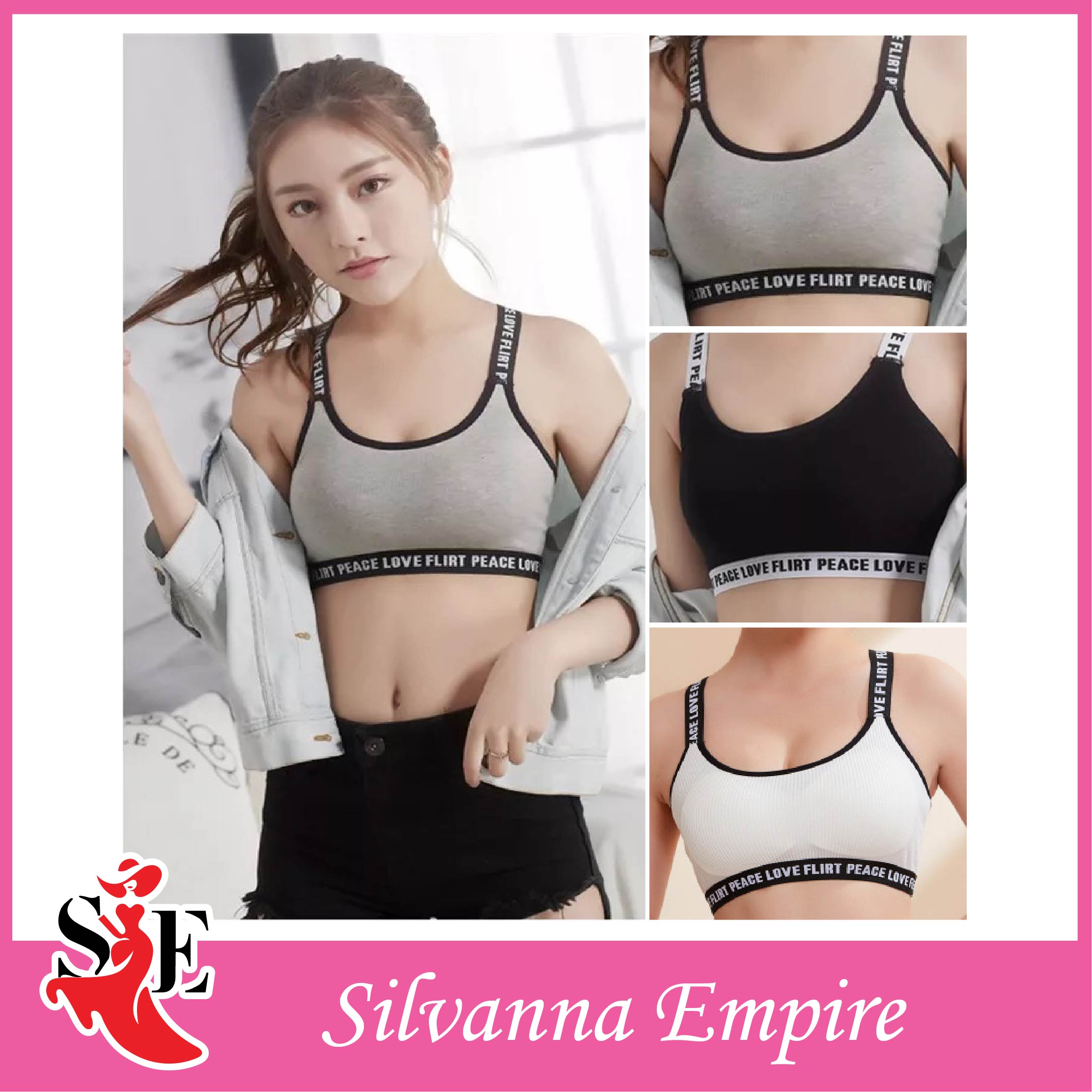 Outdoor Wireless Women Sports Bra Breathable Sports Yoga Bra Free Size Wb 702 Lazada