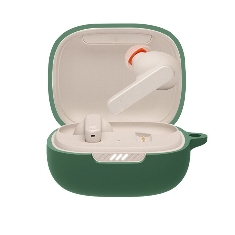 Anti-scratch Protective Cover Shell Silicone Case Protector for -JBL LIVE PRO Wireless Bluetooth-compatible Earphone