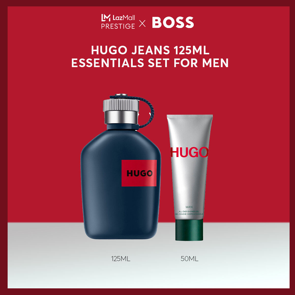 Hugo boss 125ml on sale 50ml