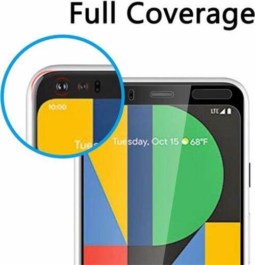 For Google Pixel 4 XL  Full Coverage Tempered Glass Screen Protector