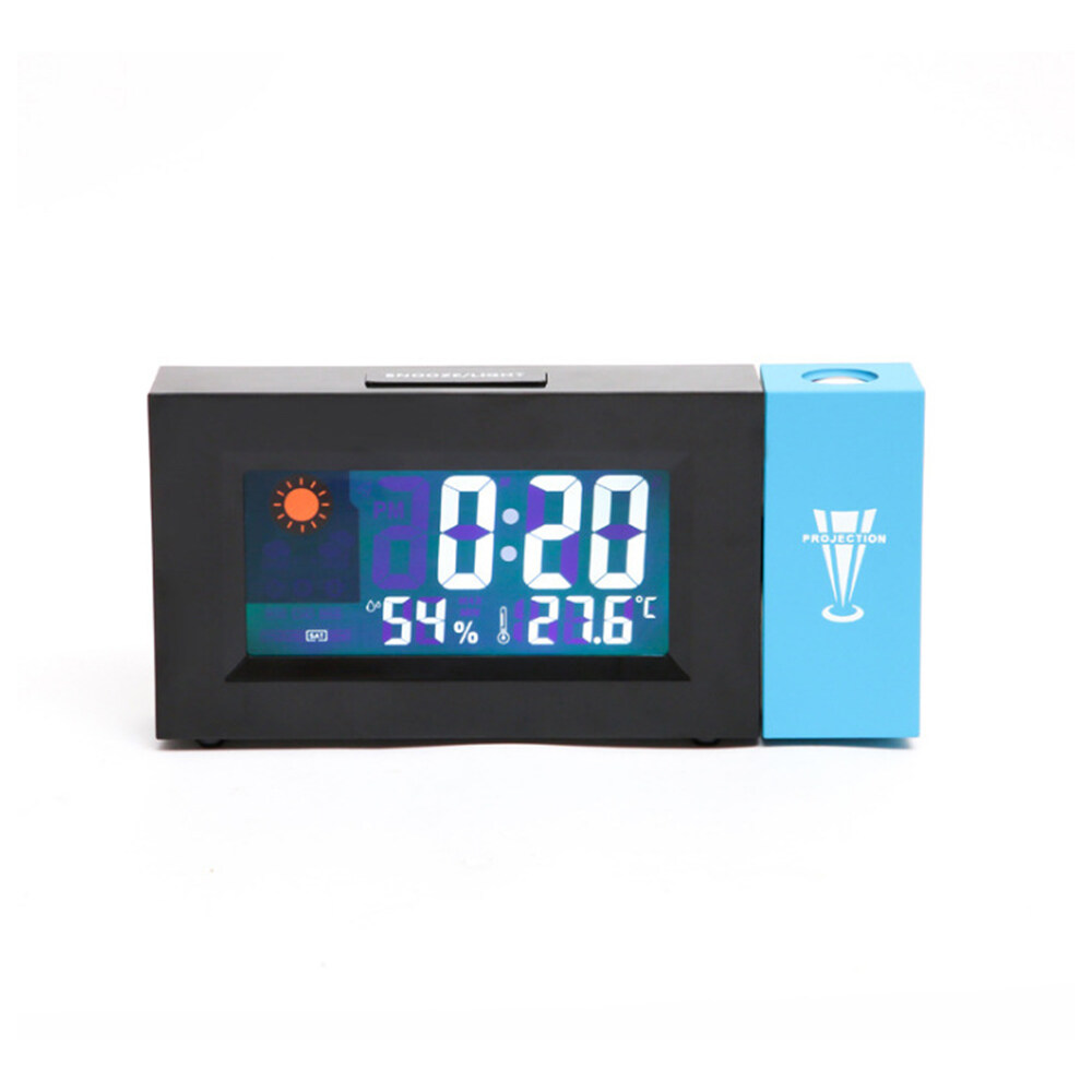 【In Stock】ZIR Projection Alarm Clock Digital Clock Projector on Ceiling with Temperature Display Dual Alarms Weather Forecast
