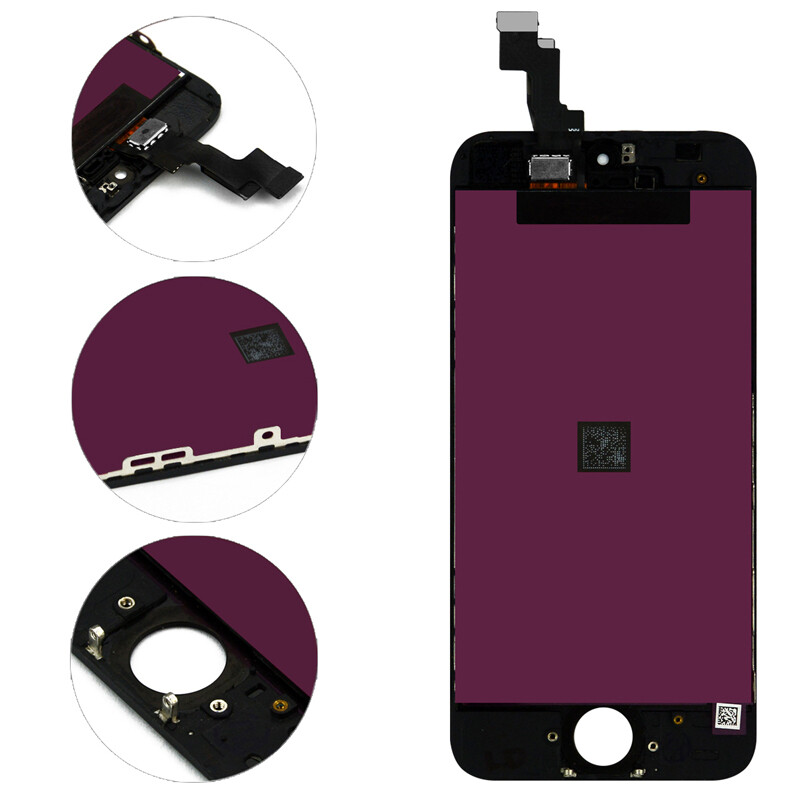 Màn Hình LCD Thay Thế Cho iPhone 5 5S 5c SE Màn Hình LCD Màn Hình Cảm Ứng Số Hóa + Kính Cường Lực Miễn Phí + Dụng Cụ Sửa Chữa