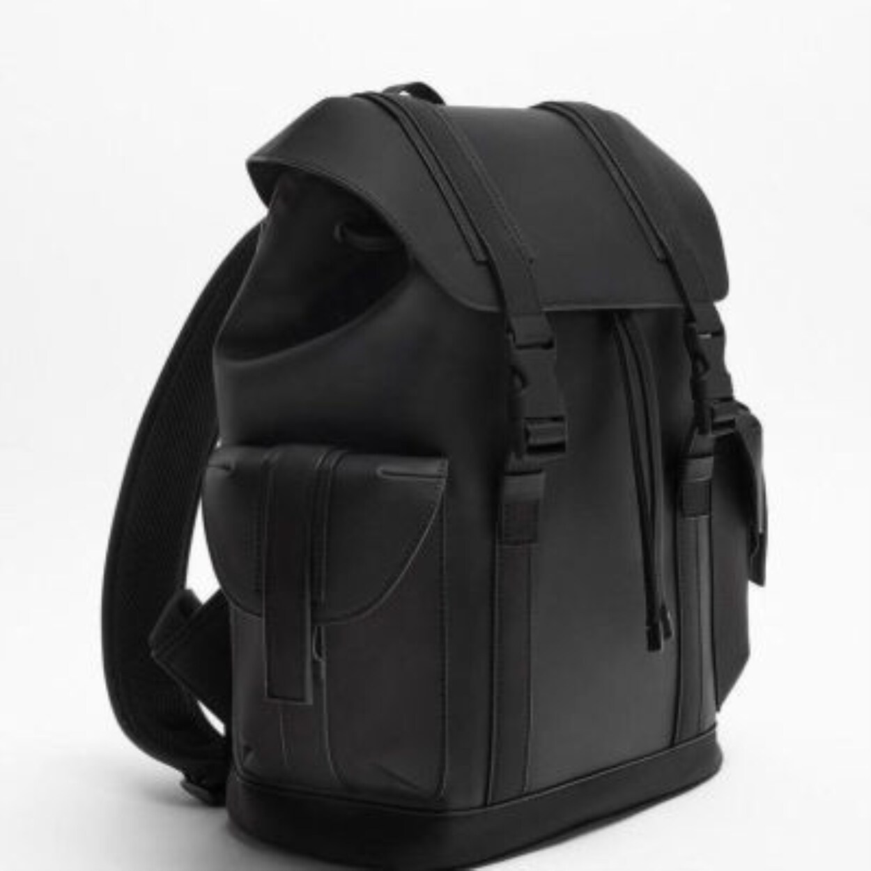 ZARA Backpack Men's 2023 New Laminated Campus Wind Explorer Backpack Large Capacity Business Computer Bag Trend