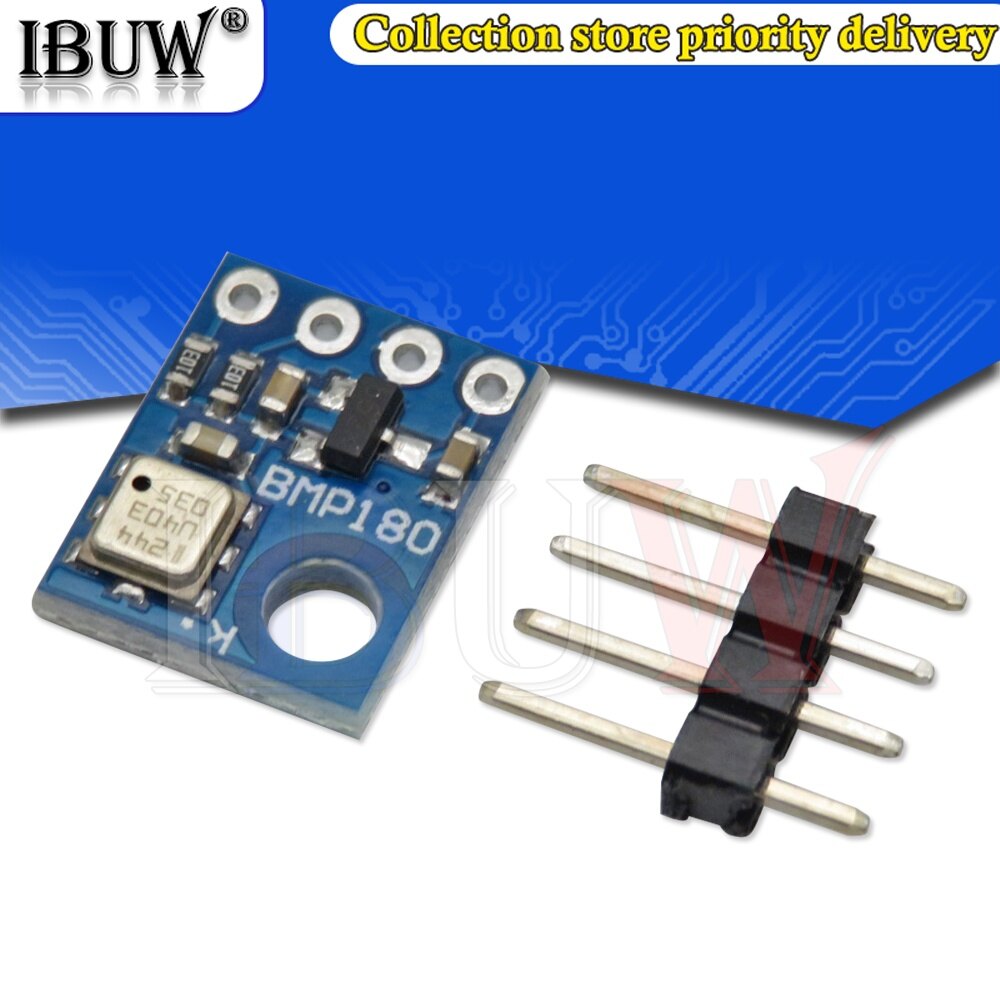 1pcs gy-68 bmp180 gy68 replace bmp085 digital barometric pressure sensor board module gy68 for arduino i2c interface 1.8v 3.6v 3.5mhz