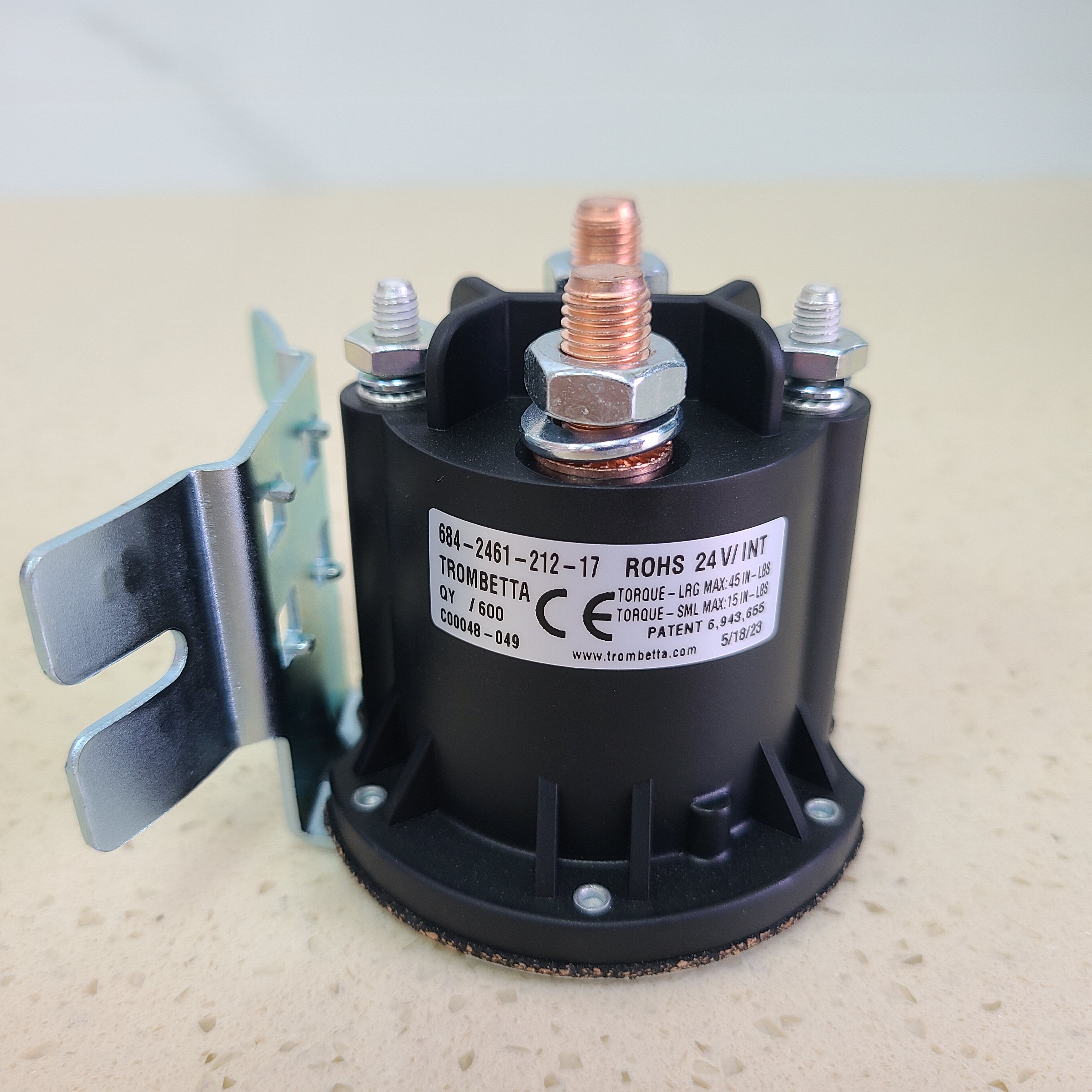 Genuine trombetta 684-1261-212-17 684-2461-212-17 12v 24v dc pump contactor relay 684 1261 212 17 684 2461 212 17 hydraulic contactor for noblift / ep pallet truck 684126121217 684246121217