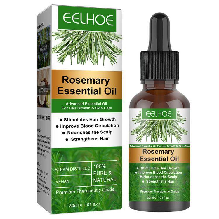 Hair Growth Serum 30ml Rosemary Oil for Hair Growth Non-greasy Refreshing Rosemary Essential Oil for Hair Loss Damaged Hair Hair Oil for Enhanced Shine trusted