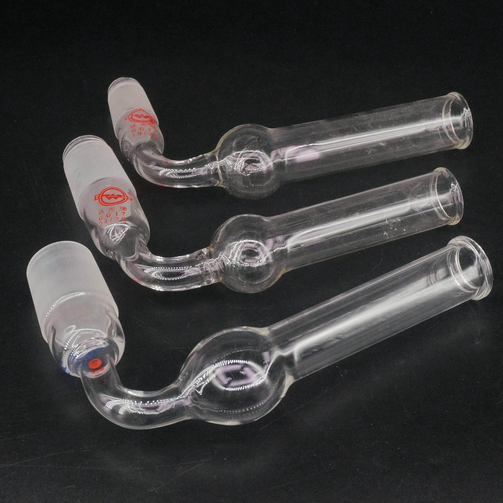 10/19 14/23 19/26 24/29 29/32mm joint bend drying tube glass adapter laboratory