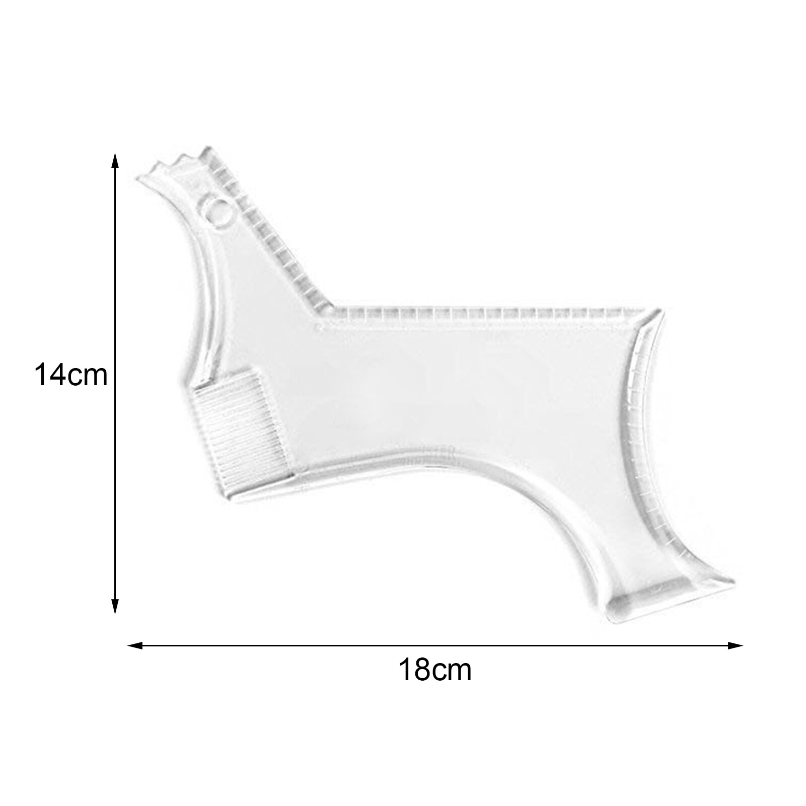 Edmundh dụng cụ tạo kiểu râu chính xác vị trí thuận tiện nhựa đa lót dụng cụ tạo kiểu râu mẫu cho gia đình tuyệt vời tạo hình râu