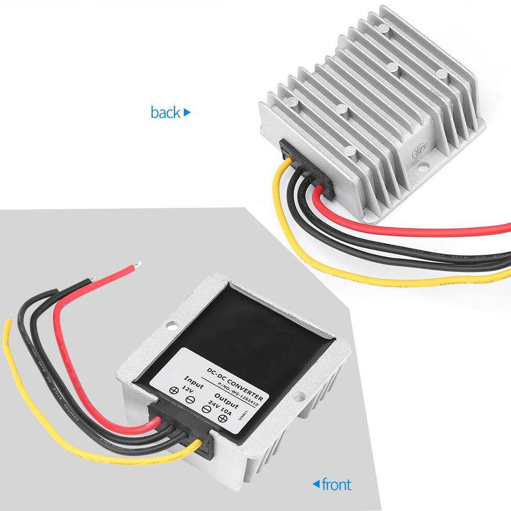 Bộ Chuyển Đổi Bước Lên DC12V Sang 24V 10A 240W Mô-đun Điều Chỉnh Điện Áp Tăng IP68 Chống Nước