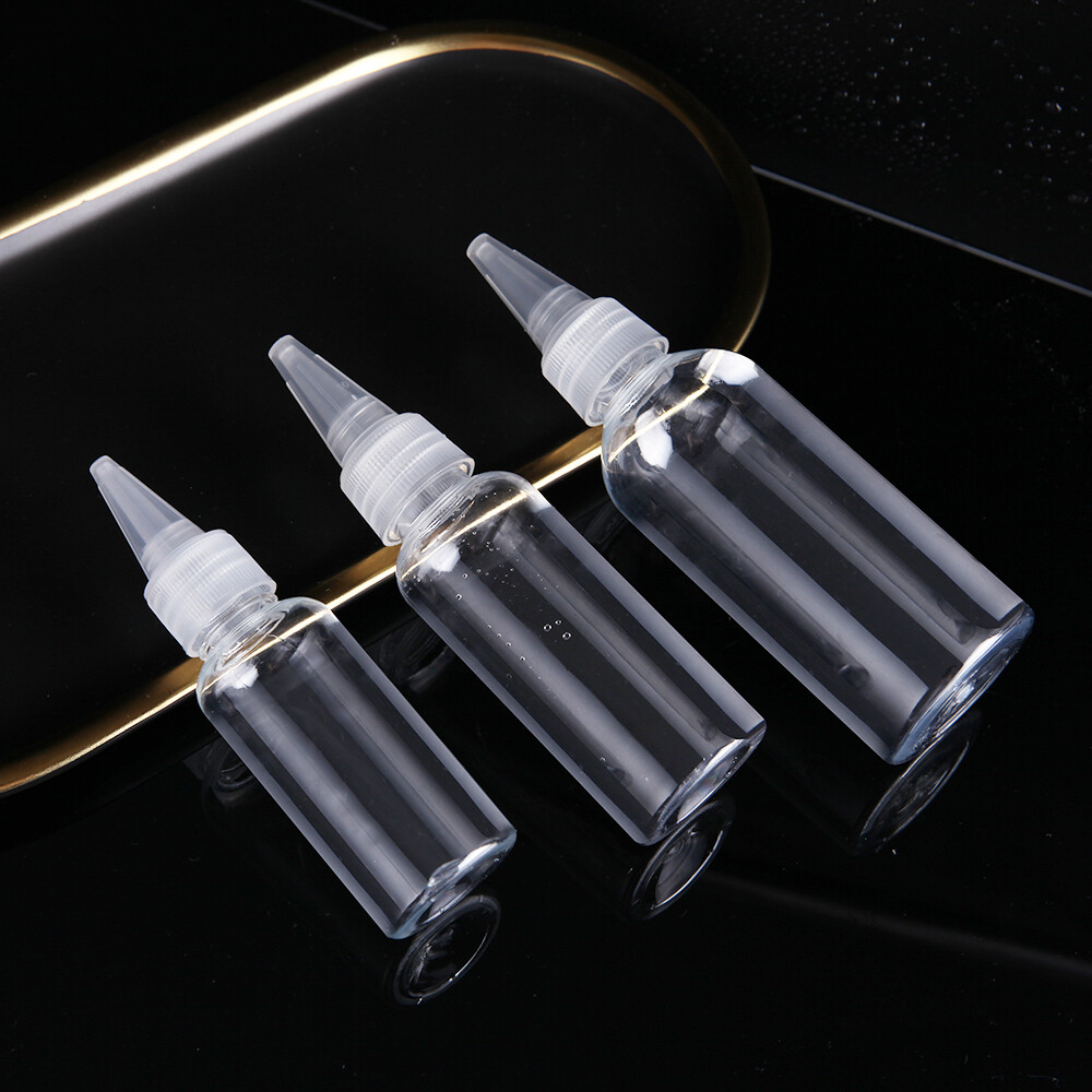 20-120ml rỗng có thể nạp lại ống nhỏ giọt chai bóp được container/Nhựa vòi phun ống nhỏ giọt trong suốt mũi nhọn chai bóp