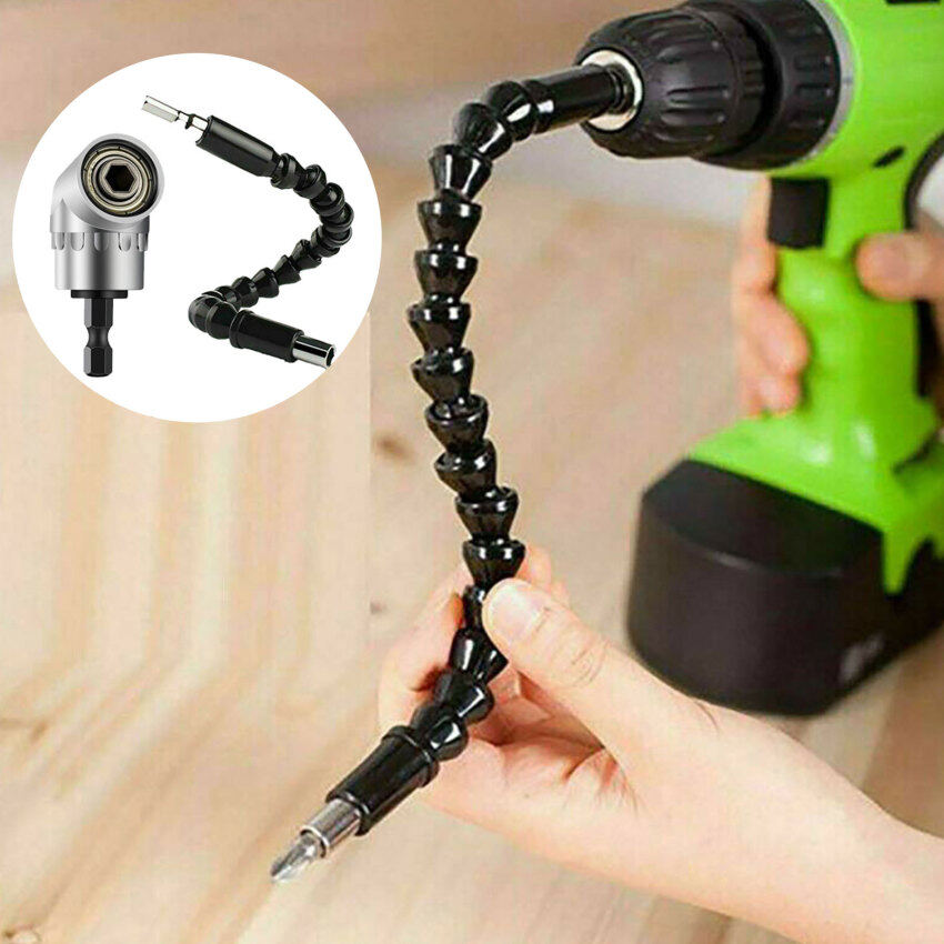 Thiết Bị Góc 105 Độ Tua Vít Góc Điều Chỉnh Được Tuốc Nơ Vít Góc Điện Đầu Uốn Với Tay Cầm Lục Giác Thanh Nối Dài