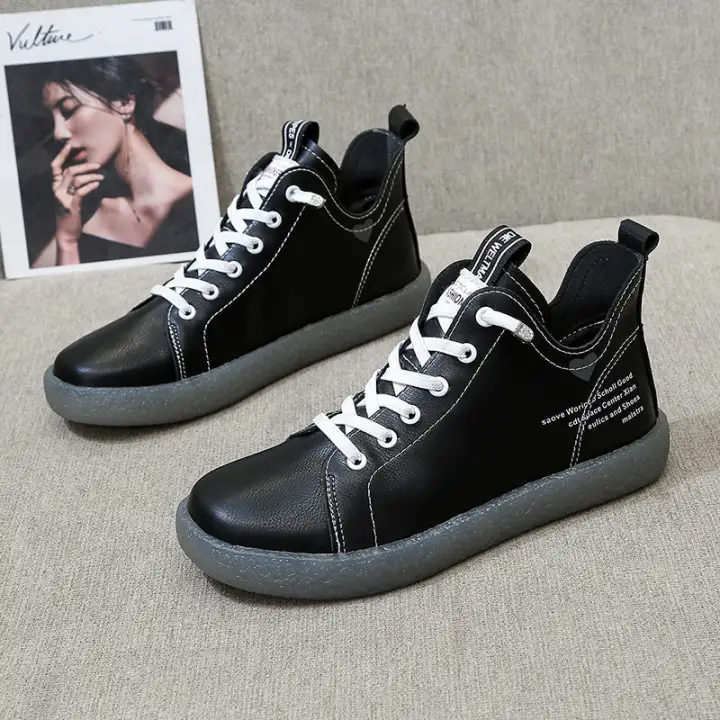 womens flat high top sneakers