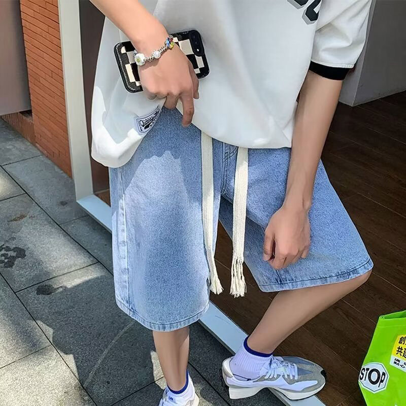 ASRV Men's denim shorts Loose casual style Stylish quality jeans