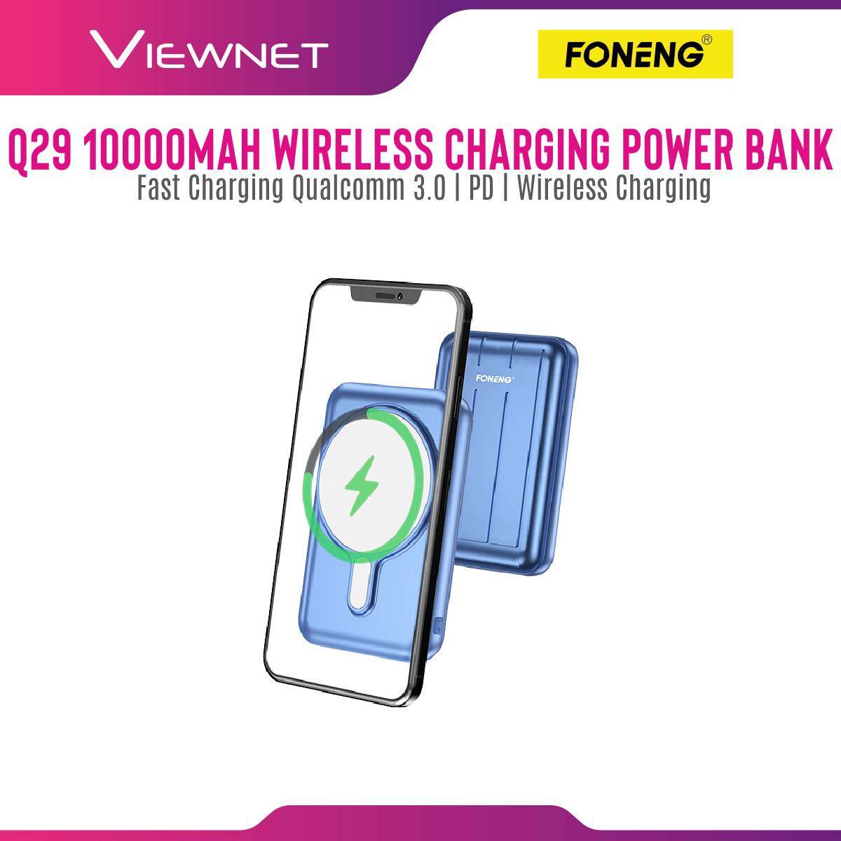 Foneng Q29 Magnetic Wireless Charging Power Bank Pd w With Qc 3 0 Fast Charging mah Fast Charging Lazada