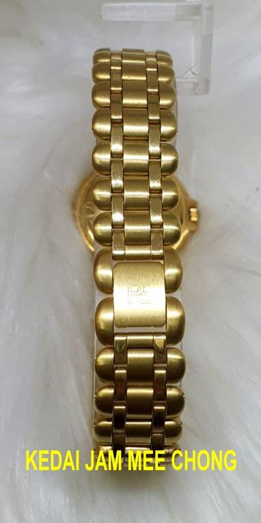 100 ORIGINAL PAGOL ELITE SWISS 53109 L 22K Gold Plated Stainless