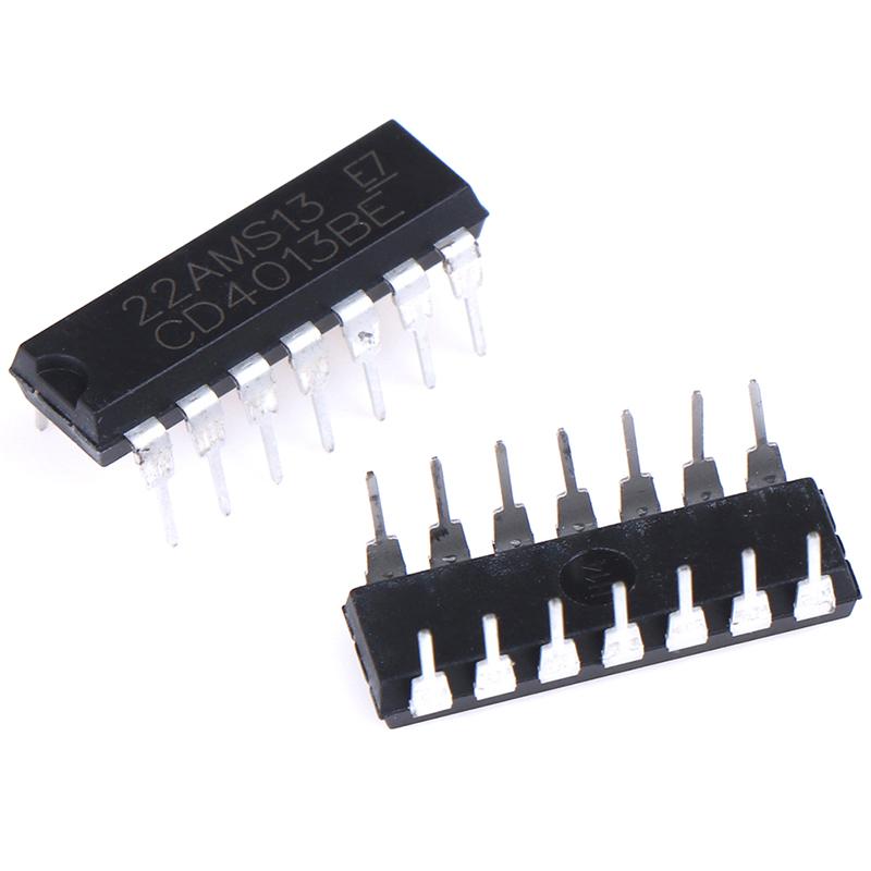 thumbnail image 2 of Texas Instruments CD4013BE Dual D-Type Flip-Flop IC – 4013 CMOS Chip 2 of 4
