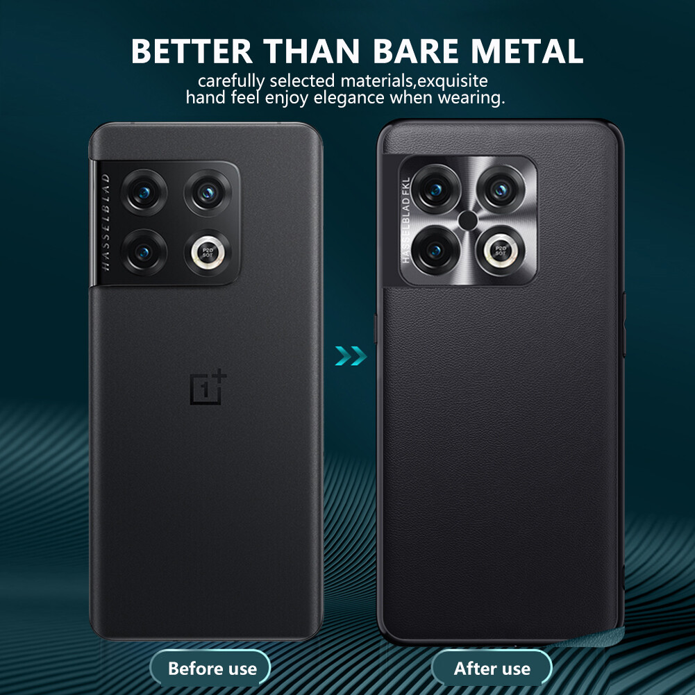 Leather Case For Oneplus 10T Case Shockproof Back Cover Bumper For Oneplus ACE Pro Hard PC Mobile Phone Case For 1+10 Pro casing