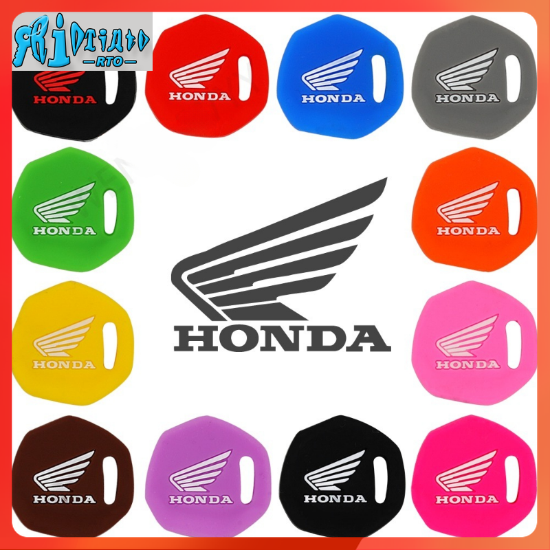 RTO Colored silicone rubber keycase suitable for Honda Cilck125i Wave110i Scoopy I