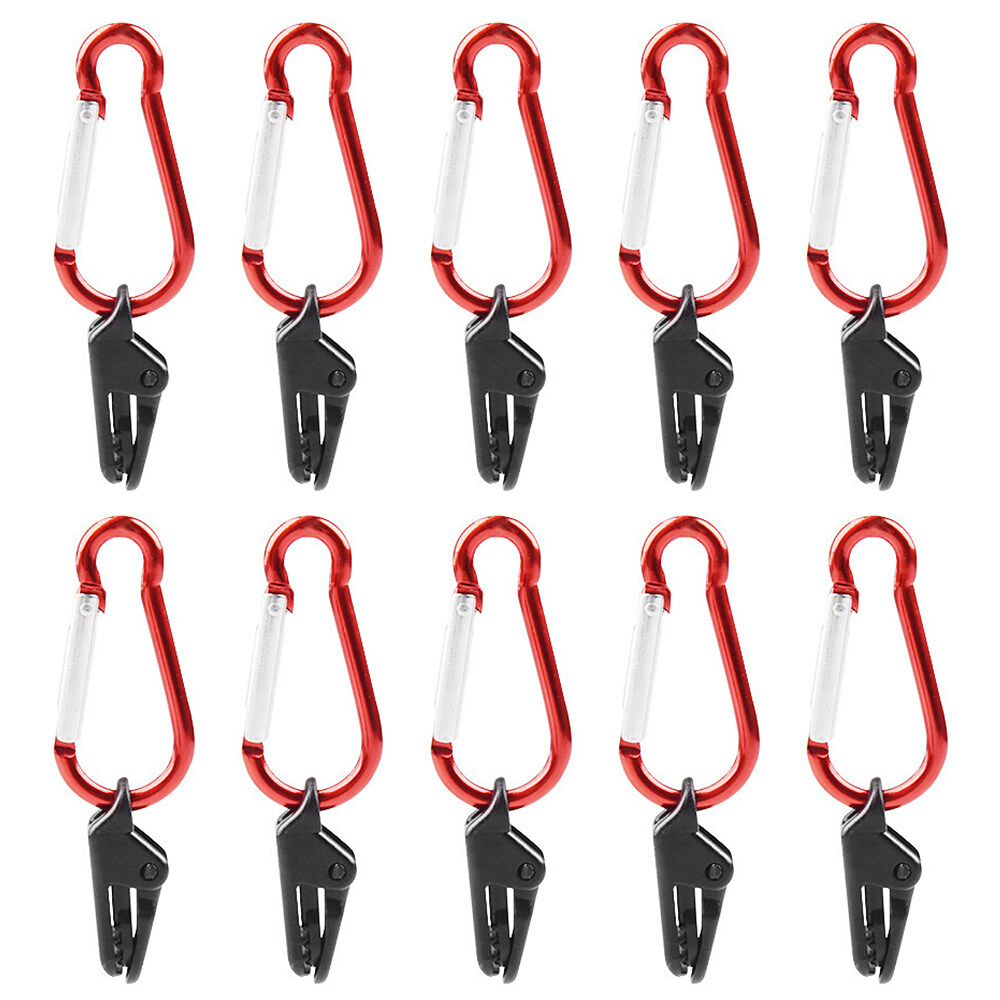 10 Cái Kẹp Mái Hiên Bằng Vải Bạt Móc Treo Lều Lều Cắm Trại Khóa Chặt Kẹp Kẹp Với Móc Đa Năng Cho Cắm Trại Ngoài Trời Nông Nghiệp Vườn