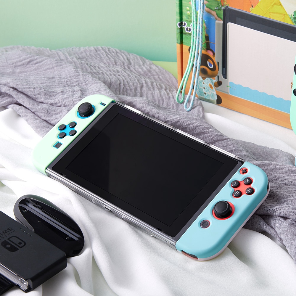 Ốp Lưng Cho Nintendo Switch Ốp Lưng Công Tắc NS NX Animal Crossing Phụ Kiện Nắp Joy Con