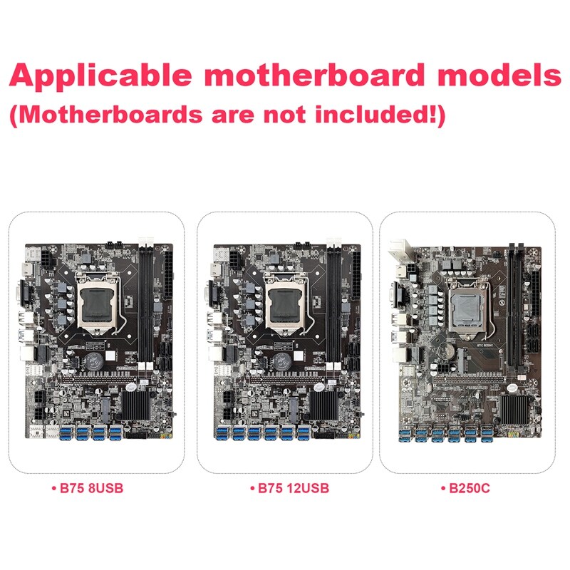 I/O Shield back plate for b250c B75 12usb B75 8usb mining motherboard Io cake chassis bracket