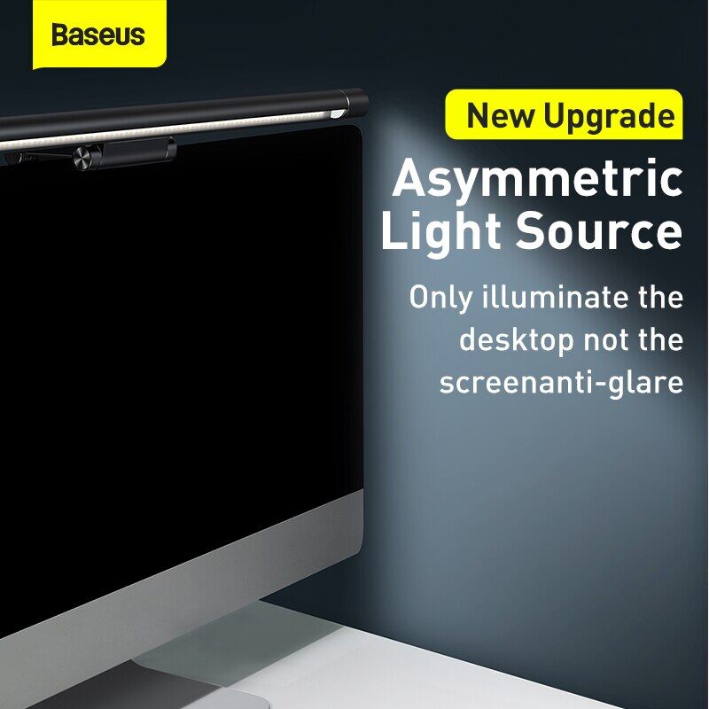Baseus Computer Screen Light LED Desk Lamp Asymmetric Light Source Screen Hanging Light Screen Night Light For Reading Light Bar Table Lamp Office
