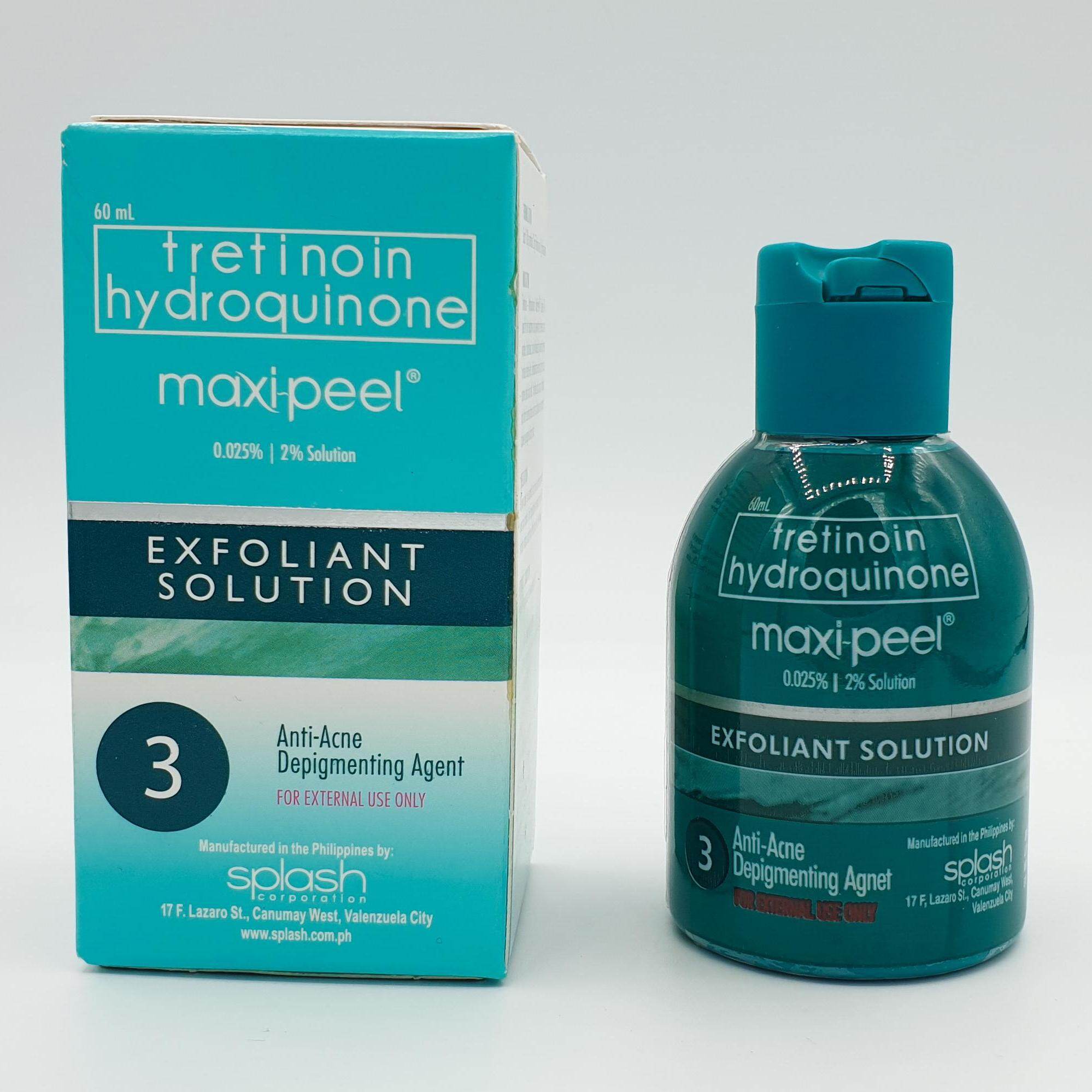 maxi peel exfoliant solution 2