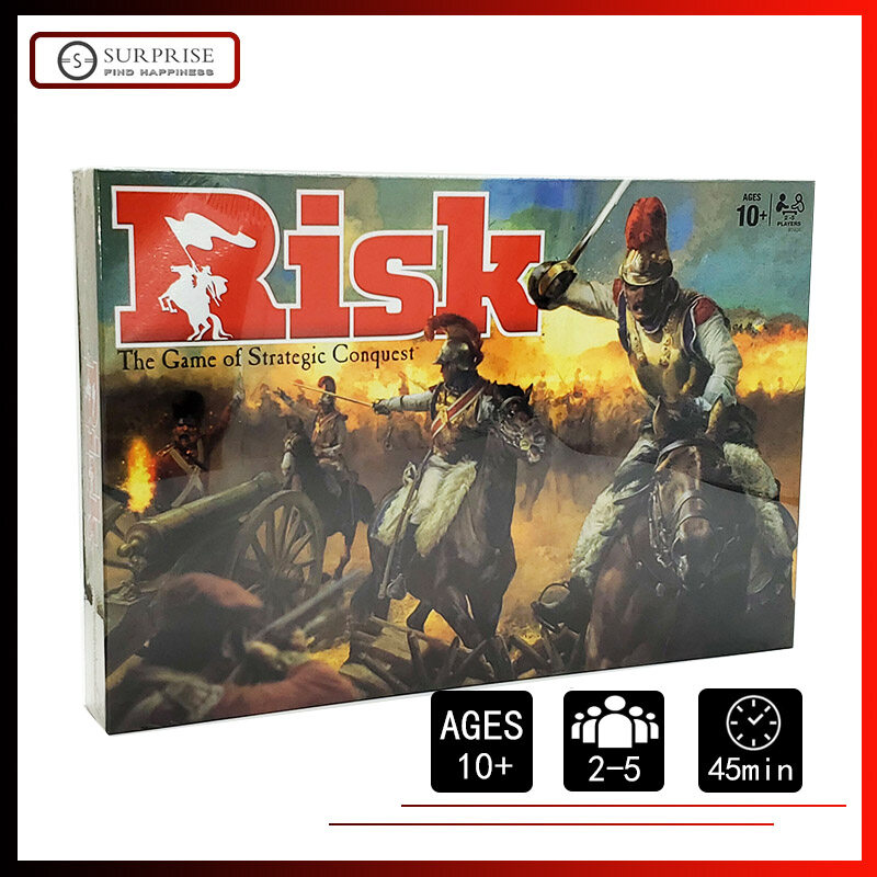 【Ready Stock】English Board Game - Risk Original Board Game Party Game