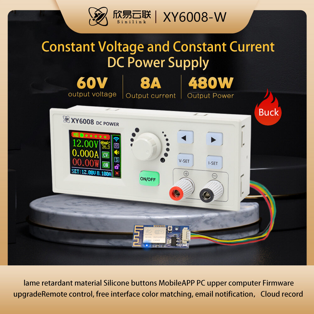 [100% Chính Hãng] Diymore Bộ Nguồn Ổn Định DC Điều Chỉnh Được CNC Mô Đun Giảm Dòng Điện Không Đổi Sửa Chữa 60V 8A4 80W