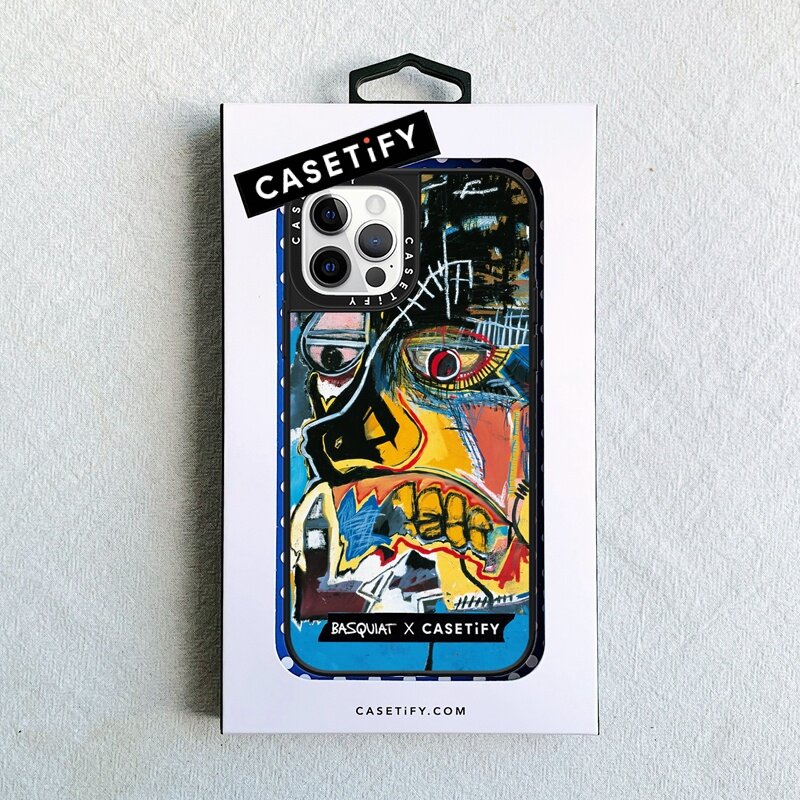 Original Basquiat CASETiFY Beat Bop Makeup Mirror Case For iPhone 14