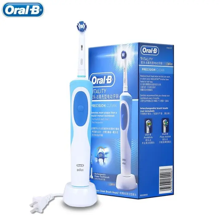 cleaning oral b electric toothbrush