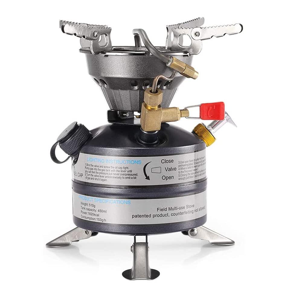 BRS12A Outdoor Camping Gasoline Stove OnePiece Burner Petrol Stove