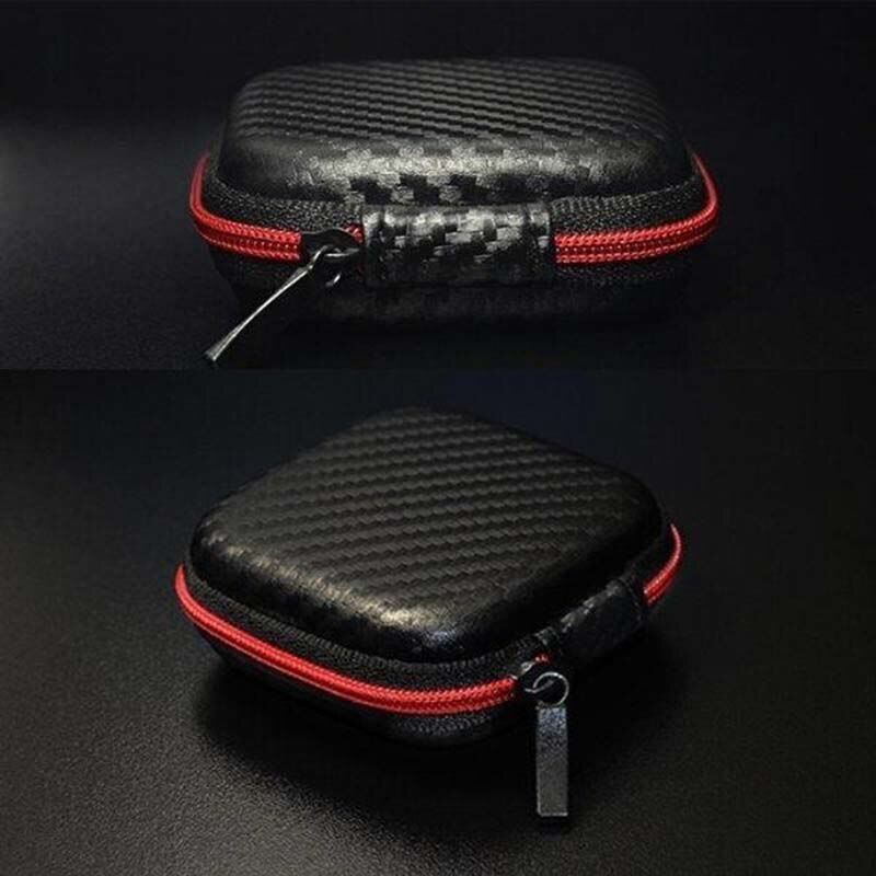 Data Line Cables Storage Box Case Container Earphone Wire Organizer Boxes Keys Coin Headphone Protective Box Case