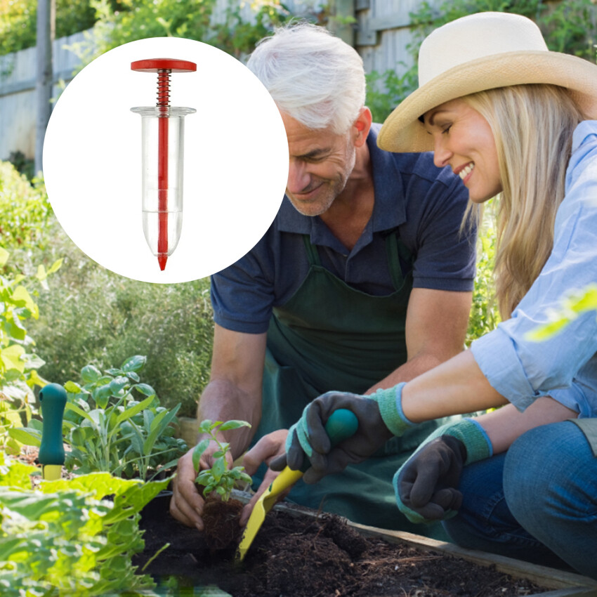 1 Chiếc Máy Gieo Hạt Mini Máy Gieo Hạt Làm Vườn-Máy Gieo Hạt