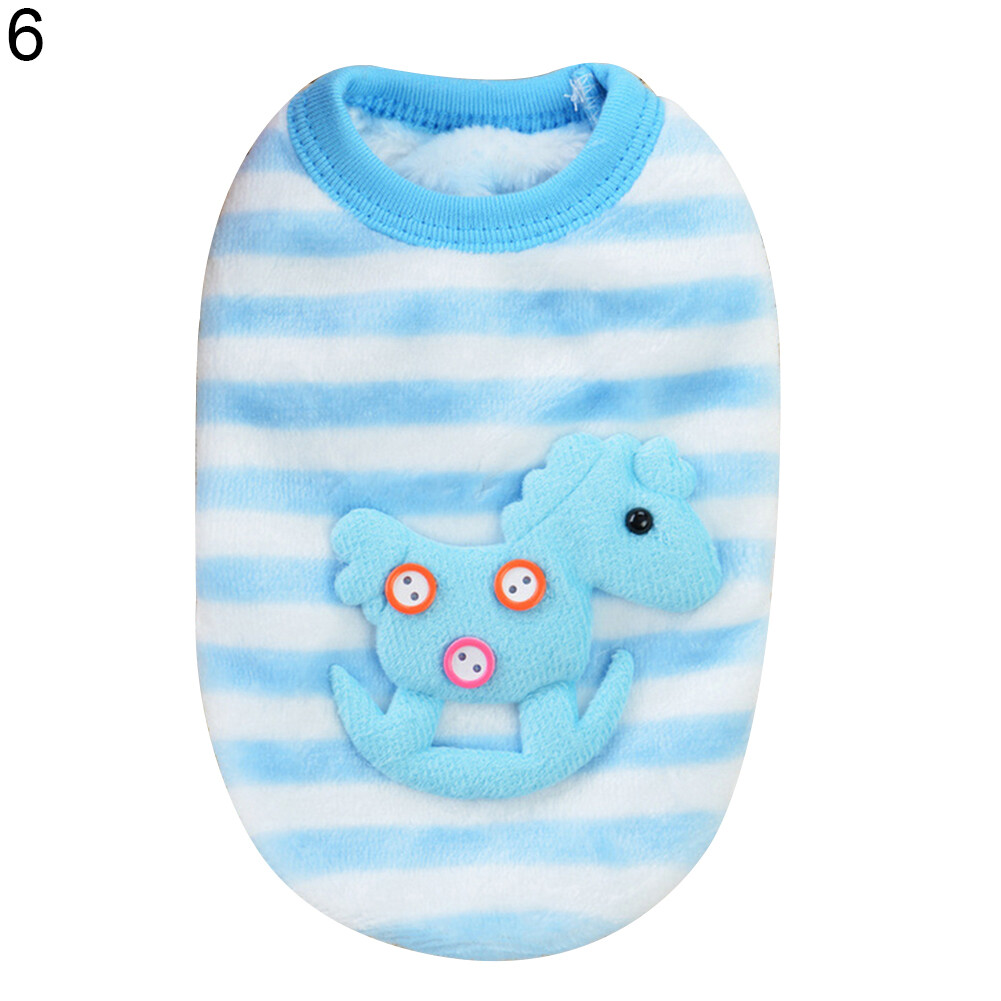 huanhuang® Coral Fleece Soft Puppy Dog Vest Top Rabbit Snail Cartoon Animal Pet Clothes