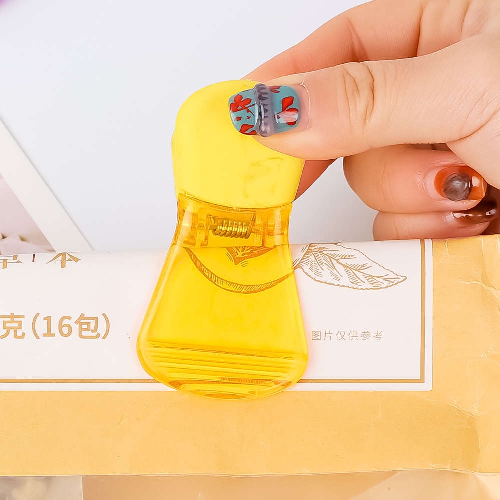 Polocat Kẹp Túi Nhựa Từ Tính Nhà Bếp Dải Ghi Chú Ziplock Lời Nhắn Trên Tủ Lạnh Hình Dán Nam Châm Ảnh Gia Dụng Kẹp Niêm Phong