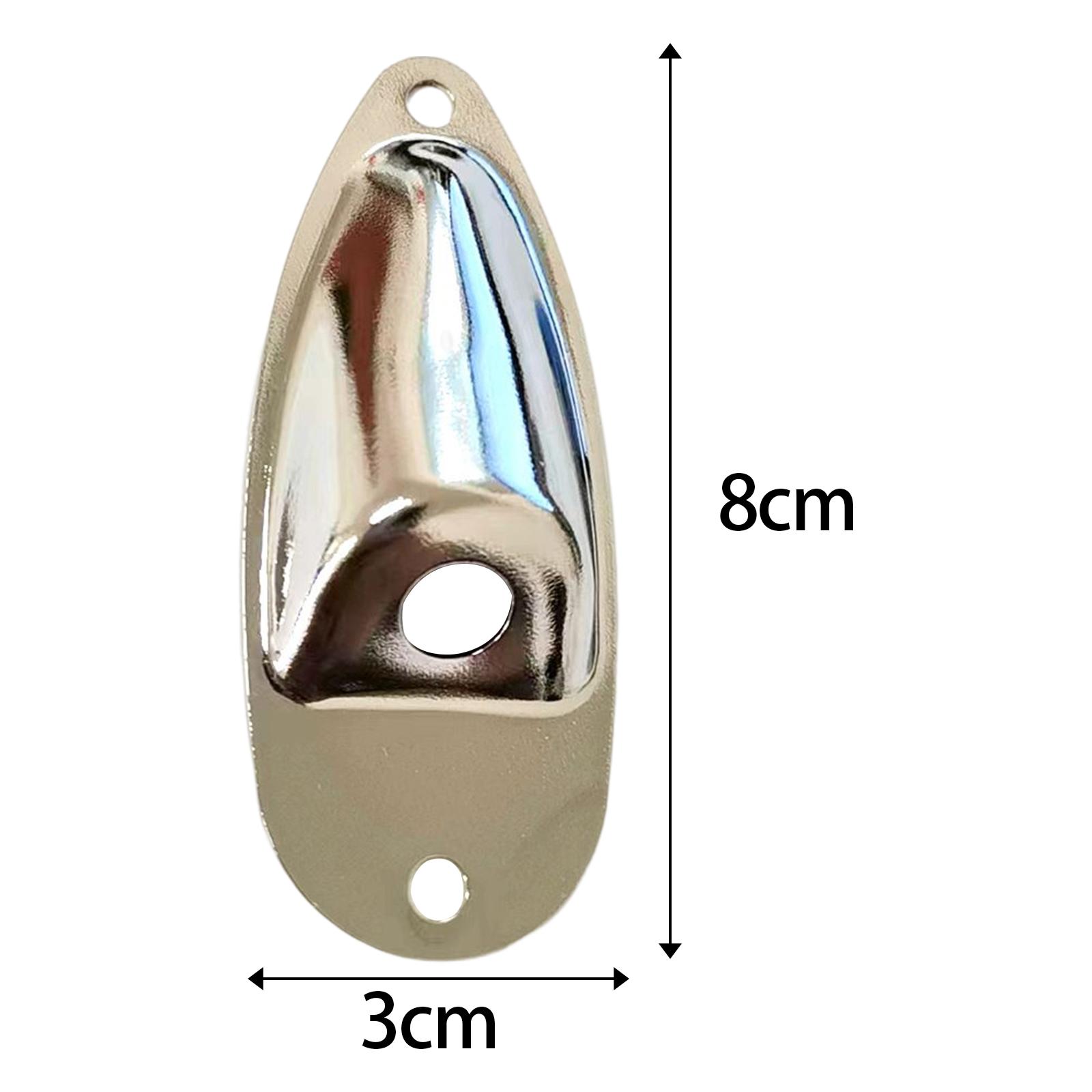 BNGUITAR Guitar Input Jack Boat Style for Electric Guitar Replacement Parts Accessory