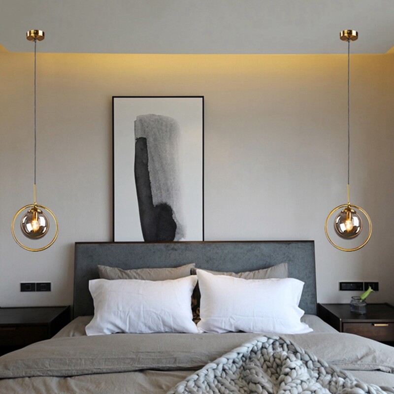 hanging bedside pendant lights