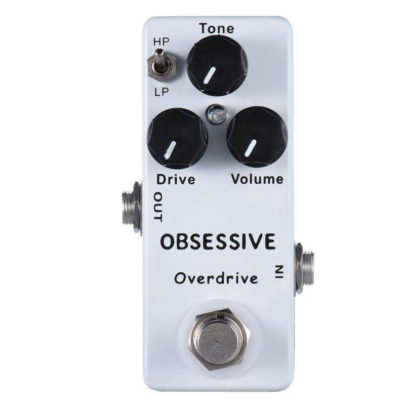 Vintage Overdrive Effect Pedal for Electric Guitars with True Bypass